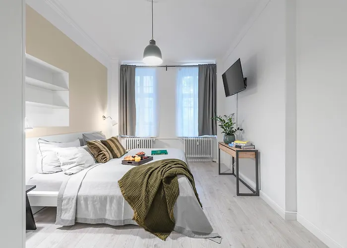 公寓 The Lohmeyerstr I, Lovely 1 Bedroom Group & Family Friendly, 2 - 4 Guests, Self Check In